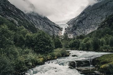 Glacier | Norvège | Jodestalbreen van Sander Spreeuwenberg
