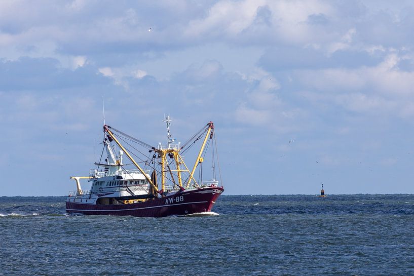 Vissersboot van Michael Ruland