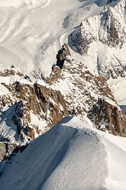 Mountain ridge in the heart of the massif by Jc Poirot