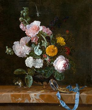 Vanitas Flower Still Life, Willem van Aelst
