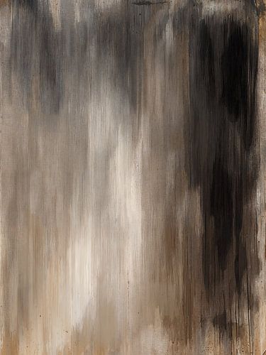 Earth Tone Brown Abstract Texture Painting