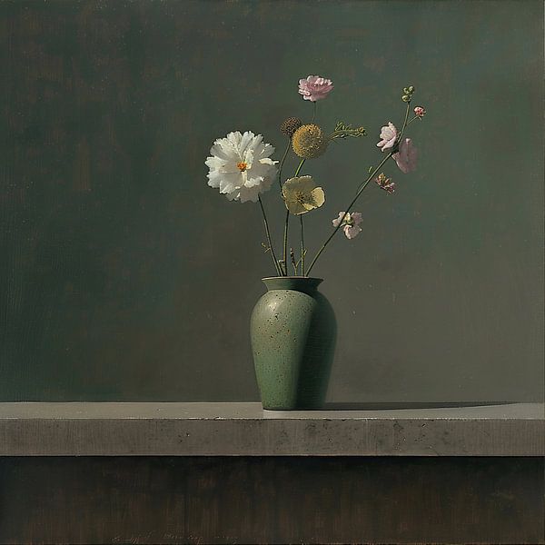 Vase à fleurs | Serene Stems par Caprices d'Art