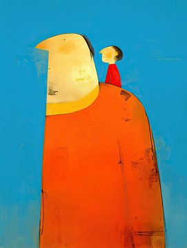 Abstract Duo | Giant's Companion van ARTEO Schilderijen