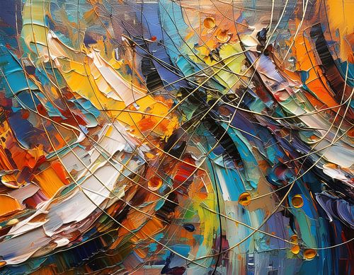 Schilderen in kunstkleuren