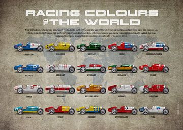 Racing Colours of the World by Theodor Decker