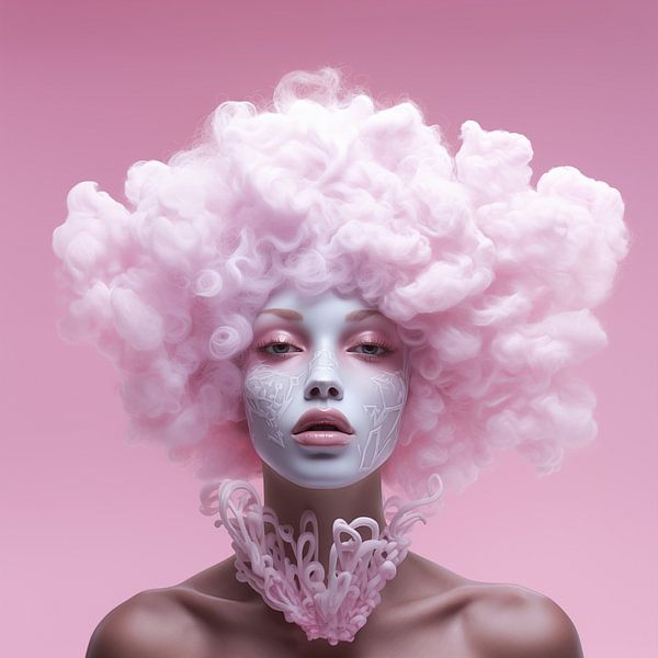 Woman Candyfloss by ArtsbyPol