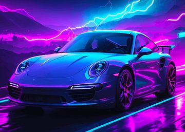 Porsche 911 Neon van MIROKKU