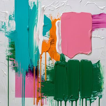 Bold Abstract Color Streaks 03