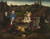 Jan van Eyck - The Three Marys at the Tomb by 1000 Schilderijen thumbnail
