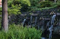 De watermuur in Planten un Blomen