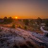 Brunssummerheide Sunrise van Maurice Meerten