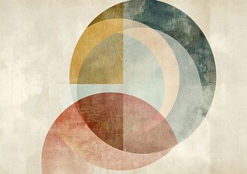 Abstrakte Geometrie | Kreise von De Mooiste Kunst