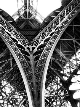 Parijs Eiffeltoren in detail 6 van Cynthia van Diggele