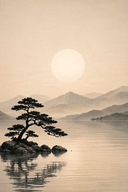Silence in the Golden Morning Light by KijkKunst