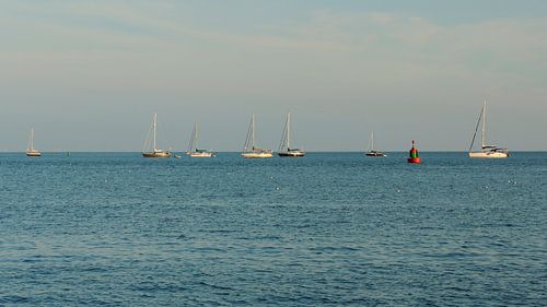 Boats at anchor