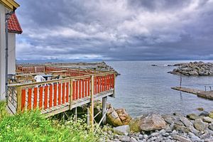 Die Veranda am Meer bleibt leer - Norwegen