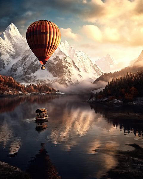 Landschaft von fernlichtsicht