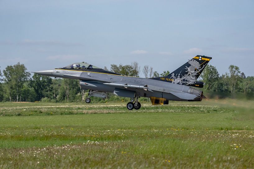 F-16-Jubiläumsfall von 1 SQN &quot;Stingers&quot;. von Jaap van den Berg