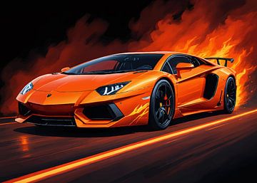 Lamborghini Aventador van MIROKU