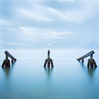 Icebreakers at Rozewerf, Marken, Netherlands