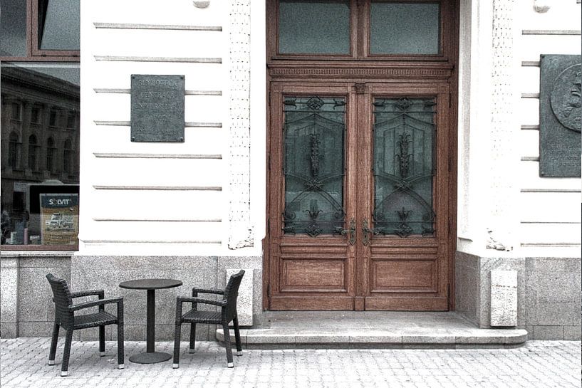 Street Café von Olli Boehm