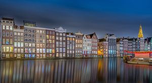 Damrak Amsterdam Nightshot