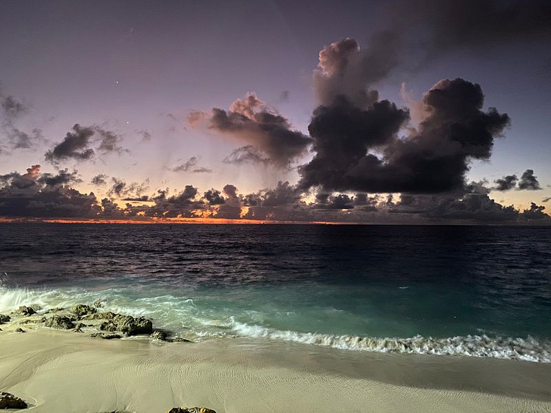 Coucher de soleil violet par Katoo V