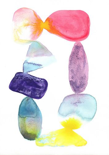 Colour Waterfall 2. by Margreet ter Brugge