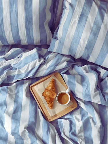 Klein ontbijt op bed