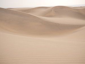 De duinen van Maspalomas in Spanje