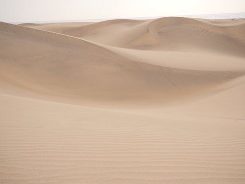 The dunes of Maspalomas in Spain