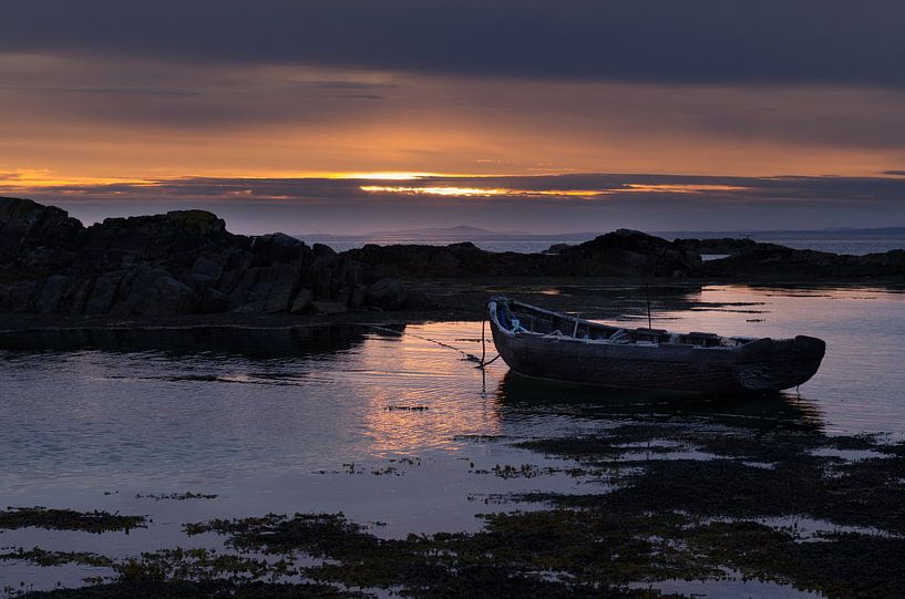 Zonsondergang Ierland van Johan van Veelen