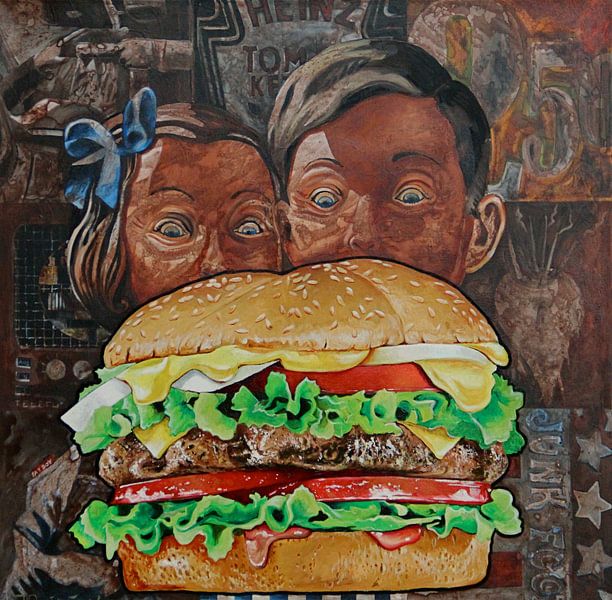 Hamburger, I'm lovin' it by Jeroen Quirijns