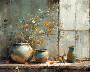 Lente Stilleven 7091 van Kunst Kriebels