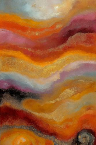 Waves of Gold and Fire by Whale & Sons