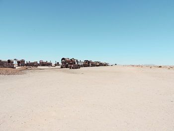 Zug Friedhof Salinen, Uyuni Bolivien