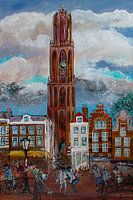 De dom in weer en wind