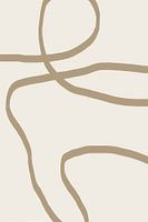 Pastel Brush Strokes in Boho stijl nr. 7