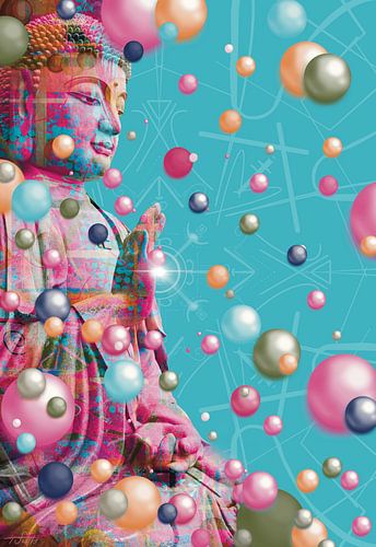 Happy Buddha - Bringer von Freude und Licht