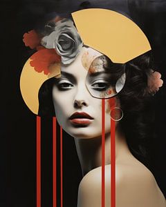 Digitale Kunst-Collage: "Lasst uns Spaß haben"