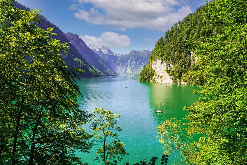 L'eau du Königssee par Tim Lee Williams