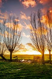 Zonsondergang De Donk by Jan Koppelaar Fotografie