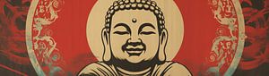 Bouddha Artwork Sepia