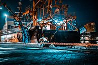 Schip in de haven van Scheveningen van MICHEL WETTSTEIN thumbnail