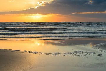Golden Hours by the North Sea by Quirina Kamoen