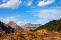 Glen Shiel, Kintail, Schotland, Verenigd Koninkrijk