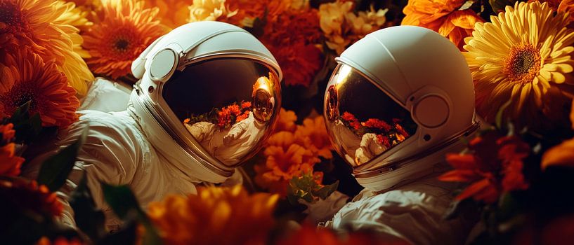 Space flower magic by Poster Art Shop