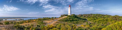 Phare de Dornbusch sur le Hiddensee à la mer Baltique