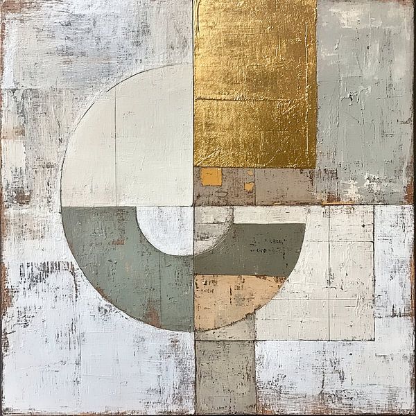Geometrisch Abstract van ARTEO Schilderijen