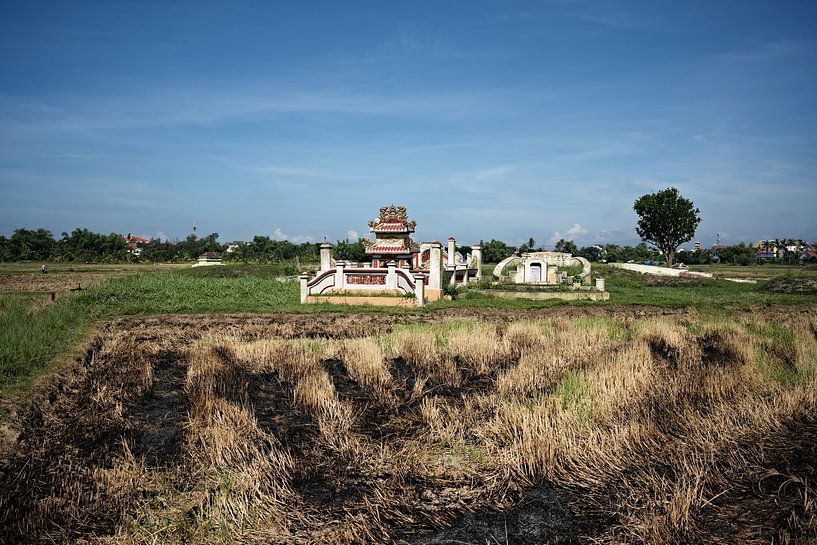 Herinnering aan voorouders in de rijstvelden van Frank Photos